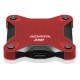 Внешний накопитель Внешний SSD 512GB USB 3.2 Gen 2 (USB 10Gbps) R550/W480MB/s 3D NAND COLOR BOX красный