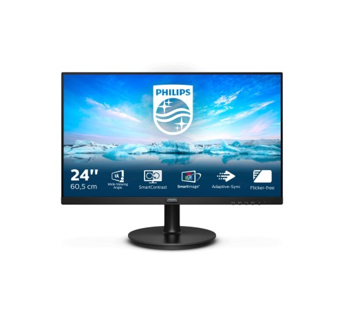 Монитор LCD 23.8'' 16:9 1920х1080(FHD) VA, 75 Hz, 250 cd/m2, 3000:1, 4ms, VGA, HDMI, DP, Tilt, Speakers, Black (Мятая упаковка) Монитор LCD 23.8'' 16:9 1920х1080(FHD) VA, 75 Hz, 250 cd/m2, 3000:1, 4ms, VGA, HDMI, DP, Tilt, Speakers, Black (Мятая упаковка)