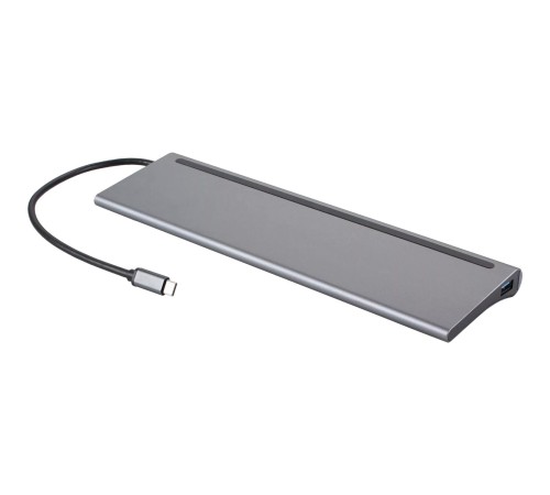 Адаптер/ Адаптер TC--->2USB3.0+USB2.0+RJ45(100mbs)+2HDMI+VGA+PD+TypeC+TF+SD+audio, iOpen <ACU4700> Адаптер/ Адаптер TC--->2USB3.0+USB2.0+RJ45(100mbs)+2HDMI+VGA+PD+TypeC+TF+SD+audio, iOpen <ACU4700>