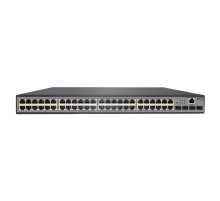 Коммутатор/ Управляемый L2 коммутатор, 48x1000Base-T, 4x1000Base-X SFP, консольный порт RJ-45, комплект для установки в 19" стойку