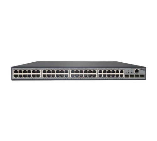 Коммутатор/ Управляемый L2 коммутатор, 48x1000Base-T, 4x1000Base-X SFP, консольный порт RJ-45, комплект для установки в 19" стойку