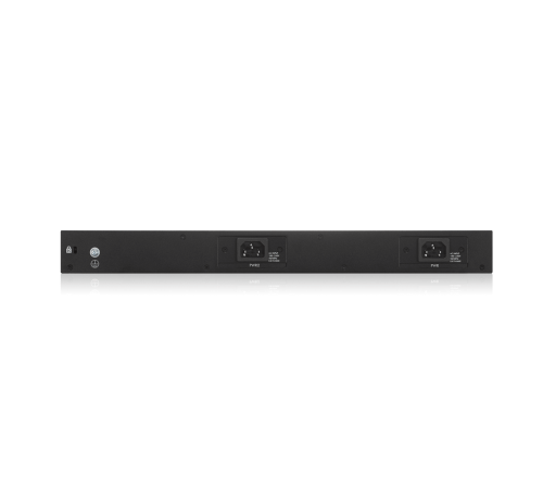 Коммутатор/ ZYXEL ZYXEL XGS4600-32 L3 Managed Switch, 28 port Gig and 4x 10G SFP+, stackable, dual PSU