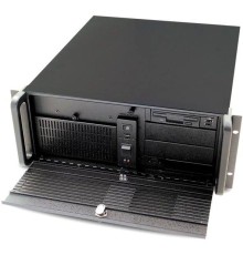 Серверный корпус/ 4U ATX(SSI SEB) w/o PSU, 3*5.25", 1+2*3.5", 2x90mm front, optional 2x60mm back, black, 505mm, (SLR-20R / SLR-26R) optional
