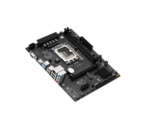 Материнская плата MAXSUN MS-Challenger B760M-F, LGA1700, B760, 2*DDR4, 3*SATA3, M.2, 2*USB 3.2, 4*USB 2.0, 1*PCIEx16, 1*PCIEx1, VGA+HDMI,  mATX