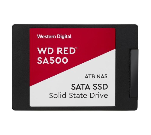 Твердотельный накопитель SSD WD Red™ SA500 NAS 3D NAND WDS400T1R0A 4ТБ 2,5" SATA-III (TLC) (Вскрытая упаковка)