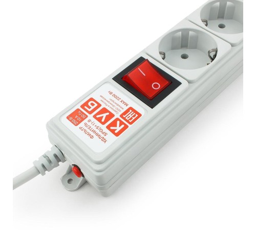 Фильтр-удлинитель Power Cube 5 м 6 розеток (серый) 10А/2,2кВт/ Surge protector Power Cube 5m 6 outlets (gray) 10A / 2.2kW Фильтр-удлинитель Power Cube 5 м 6 розеток (серый) 10А/2,2кВт/ Surge protector Power Cube 5m 6 outlets (gray) 10A / 2.2kW