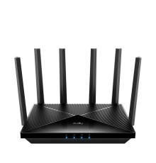 Маршрутизатор/ BE6500 2.5G Dual Band Wi-Fi 7 Mesh Router, Chipset Broadcom, 802.11be/ax/ac/a/b/g/n, 5764Mbps at 5GHz + 688Mbps at 2.4GHz, 1 x 2.5Gbps WAN Port, 4 x 10/100/1000Mbps Ports, 6 x 5dBi fixed antennas, WiFi router/AP/ Repeater/WISP Mode, PPTP/L2
