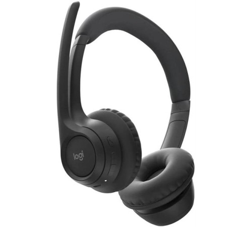 Беспроводная гарнитура Logitech Wireless Headset ZONE 300, Bluetooth, Midnight Black, [981-001407]