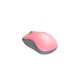 Мышь беспроводная Dareu LM106G Pink-Grey (розовый с серым), DPI 1200, ресивер 2.4GHz, размер 99.4x59.7x38.4мм