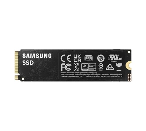 Твердотельные накопители/ Samsung SSD 990 PRO, 2000GB, M.2(22x80mm), NVMe 2.0, PCIe 4.0 x4, V-NAND TLC, R/W 7450/6900MB/s, IOPs 1 400 000/1 550 000, DRAM buffer 2048MB, TBW 1200, DWPD 0.33 (12 мес.) Твердотельные накопители/ Samsung SSD 990 PRO, 2000GB, M.2(22x80mm), NVMe 2.0, PCIe 4.0 x4, V-NAND TLC, R/W 7450/6900MB/s, IOPs 1 400 000/1 550 000, DRAM buffer 2048MB, TBW 1200, DWPD 0.33 (12 мес.)