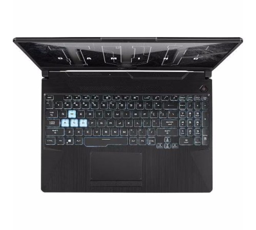 Ноутбук/ ASUS TUF A15 FA506NCR-HN044 15.6"(1920x1080 (матовый, 144Hz) IPS)/AMD Ryzen 7 7435HS(3.1Ghz)/16384Mb/512PCISSDGb/noDVD/Ext:nVidia GeForce RTX3050(4096Mb)/Cam/BT/WiFi/48WHr/war 1y/2.3kg/Graphite Black/DOS Ноутбук/ ASUS TUF A15 FA506NCR-HN044 15.6"(1920x1080 (матовый, 144Hz) IPS)/AMD Ryzen 7 7435HS(3.1Ghz)/16384Mb/512PCISSDGb/noDVD/Ext:nVidia GeForce RTX3050(4096Mb)/Cam/BT/WiFi/48WHr/war 1y/2.3kg/Graphite Black/DOS