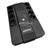 ИБП МАСТЕР 800, 800/480 Ва/Вт, LED, USB, RJ11/RJ45, SCHUKOx8 (Мятая упаковка)