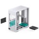 Корпус без блока питания/ Case JONSBO U4 PRO MESH, Midi-Tower, no fan, 1xUSB-A 3.2 + 1xUSB-C 3.2, ATX, mATX, mITX White