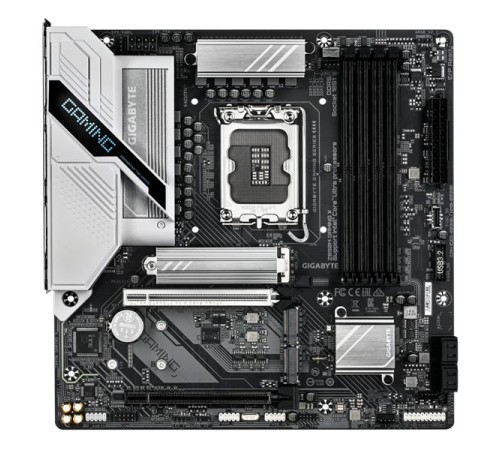 Материнская плата GIGABYTE Z890M GAMING X, LGA1851, Z890, 4*DDR5, 4*SATA, 3*M.2, 3*USB 3.2, 2*USB 2.0, 2*PCIx16, HDM+2*DP, mATX