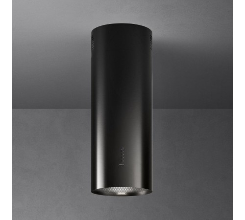 Вытяжка FALMEC POLAR EVO BLACK 35, 35 см, цилиндрическая, настенная, электронное/кнопочное управление, светодиодное освещение, 4 скорости, отвод/циркуляция, таймер, макс. производительность 800 м3/ч, угольный фильтр в комплекте, возможность работы с внешн