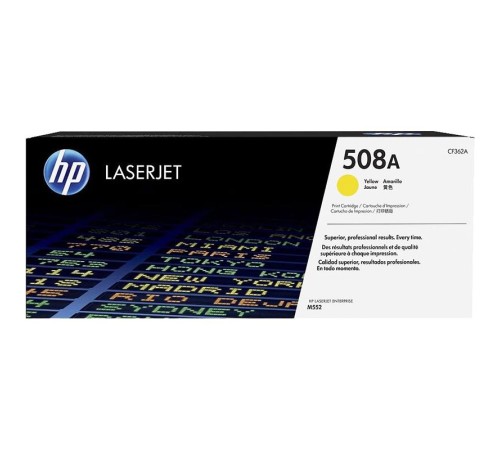 Тонер-картридж/ HP 508A Yellow Original LaserJet Toner Cartridge Тонер-картридж/ HP 508A Yellow Original LaserJet Toner Cartridge