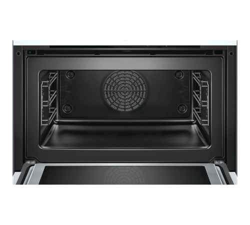 Встраиваемая электрическая духовка BOSCH С СВЧ, 45.5x59.5x54.8 см, 45л, дисплей, 6 режимов, EcoClean,белый, максимальная мощность микроволн 900 Вт