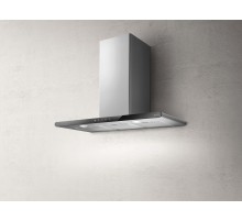 Вытяжка ELICA/ Т-образная, 80 см, 1200 м3, черное стекло+нержавеющая сталь