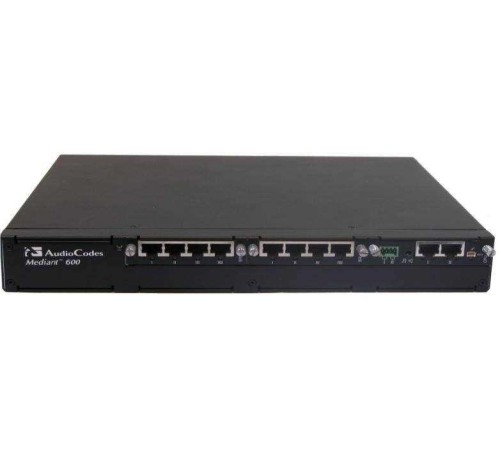 MEDIANT 600 VOIP GATEWAY, 1 FRACTIONAL SPAN, SIP PACKAGE INCLUDING 1 FRACTIONAL E1/T1SPAN MEDIANT 600 VOIP GATEWAY, 1 FRACTIONAL SPAN, SIP PACKAGE INCLUDING 1 FRACTIONAL E1/T1SPAN