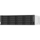 Сетевое хранилище без дисков/ SMB QNAP TS-1673AU-RP-16G NAS 16 HDD trays, 2x 2.5 GbE, rackmount, 2 PSU. 4-core AMD V1500B 2,2 GHz,,RAM 16 GB (1 x 16 GB) up to 32 GB (2 x 16 GB). W/o rail kit RAIL-B02
