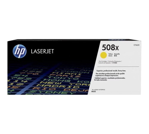 Тонер-картридж/ HP 508X High Yield Yellow Original LaserJet Toner Cartridge Тонер-картридж/ HP 508X High Yield Yellow Original LaserJet Toner Cartridge