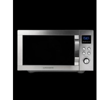 Отдельностоящая микроволновая печь Kuppersberg/ Отдельностоящая микроволновая печь Kuppersberg;объем 25л;мощность 900вт, мощность гриля 1200вт;10 уровней мощности;8 автоматических программ;цвет серебристый
