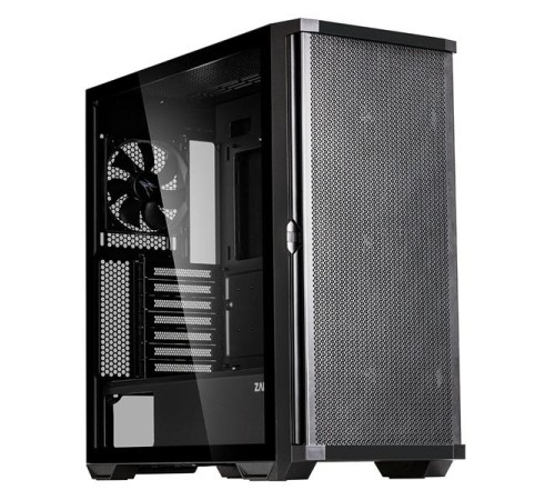 корпус ZALMAN Z10, ATX, BLACK, WINDOW, 2x3.5", 2x2.5", 2xUSB3.0, 1xUSB 3.1 Type-C, FRONT 3x140mm, REAR 1x120mm (существенное повреждение коробки)