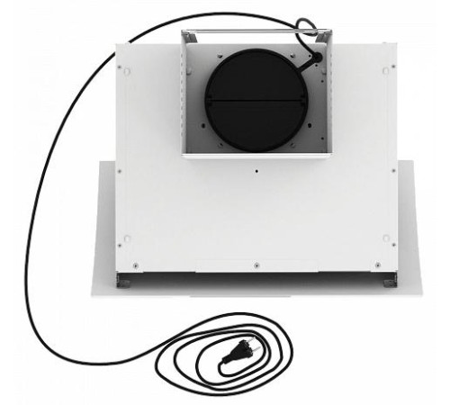 Вытяжка ELIKOR GOOD, Кухонная вытяжка ELIKOR КВ WAVE 50 WH, наклонная, 50 см, 750 м3/ч, белый