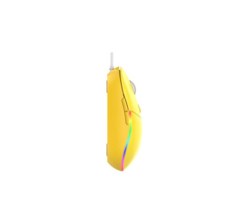 Мышь проводная Dareu LM121 Yellow (желтый), DPI 800/1600/2400/6400, тихий щелчок, подсветка RGB, размер 116x35x60мм, 1,8м Мышь проводная Dareu LM121 Yellow (желтый), DPI 800/1600/2400/6400, тихий щелчок, подсветка RGB, размер 116x35x60мм, 1,8м