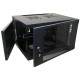 Шкаф Шкаф настенный Next, 12U 550x600, стеклянная дверь, черный