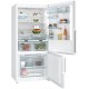 Холодильник BOSCH Full NoFrost, Serie   6, Габариты 186x86x81, Общий пол. объем: 619 (х:479, м:140),белый, Цифровой LCD дисплей, Внешние высокие металлические ручки, Multi Airflow, AirFresh Filter, Верхнее LED освещение, Два отделения для молочных продукт