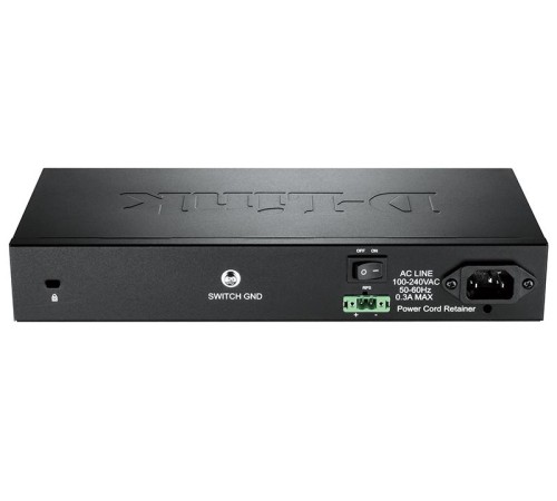 Коммутатор/ Managed Gigabit Switch with 8 10/100/1000Base-T + 2 SFP Ports