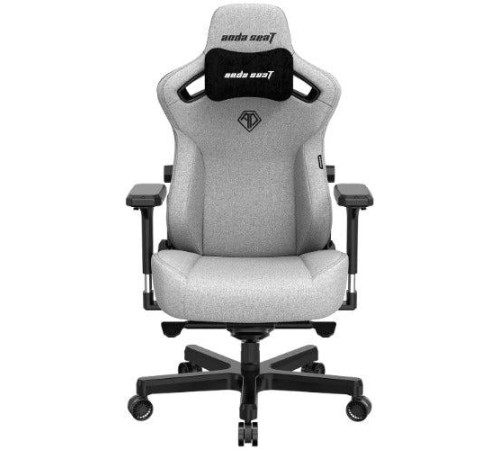 Кресло игровое Anda Seat Kaiser 3, цвет серый, размер XL (180кг), материал ткань (модель AD12) (Вскрытая упаковка) Кресло игровое Anda Seat Kaiser 3, цвет серый, размер XL (180кг), материал ткань (модель AD12) (Вскрытая упаковка)