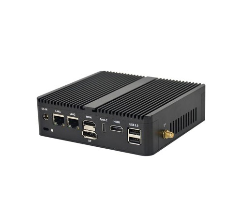 Персональный компьютер IRBIS Smartdesk mini PC Fanless Intel N100 (4C/4T - up to 3.4Ghz), 8GB DDR4 2666, 256GB SSD M.2, Intel UHD, WiFi, BT, 2xRS232 (serial COM port), NoOS, 1Y Персональный компьютер IRBIS Smartdesk mini PC Fanless Intel N100 (4C/4T - up to 3.4Ghz), 8GB DDR4 2666, 256GB SSD M.2, Intel UHD, WiFi, BT, 2xRS232 (serial COM port), NoOS, 1Y