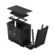 Корпус ПК без блока питания/ Case Fractal Design Define 7 Nano TG Light Tint, Mini-Tower, 1x120mm + 1x140mm, 2xUSB-A 2.0 + 2xUSB-A 3.2 + 1xUSB 3.2 Type-C mITX, mDTX Black
