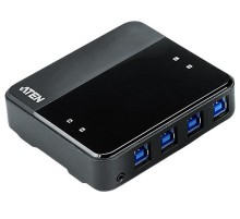 USB переключатель ATEN 4 x 4 USB 3.2 Gen1 Peripheral Sharing Switch