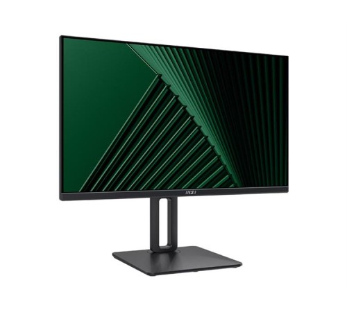 Монитор MSI PRO MP245PG 23.8" 16:9 FHD(1920x1080) IPS Flat,1ms(MPRT),1300:1,100M:1,300nits,178/178,HDMI 1.4,DP 1.2,VGA(D-Sub),Speaker,Tilt,Swivel,Height,Pivot,VESA,100Hz,Black,1y war-ty