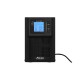 ИБП POWERMAN Online 1000 plus, LCD, двойного преобразования, 1000ВА, 900Вт, 2 евророзетки с резервным питанием, USB, RS232, слот SNMP, разъем EPO, внешний блок батарей (в комплект не входит), 215 х 315 х 365 мм., 5.2 кг./ UPS POWERMAN Online 1000 plus, LC