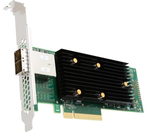 Контроллер/ LSI MegaRAID SAS 9400-8e (8-Port Ext., 12Gb/s SAS/SATA/PCIe (NVMe),PCIe3.1) Контроллер/ LSI MegaRAID SAS 9400-8e (8-Port Ext., 12Gb/s SAS/SATA/PCIe (NVMe),PCIe3.1)