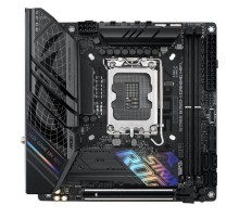 Материнская плата ASUS ROG STRIX B760-I GAMING WIFI, LGA1700, B760, 2*DDR5, 4*SATA, 2*M.2, 3*USB 3.2, 3*USB 2.0, Type-C, 1*PCIx16, DP+HDMI, mITX; 90MB1D90-M1EAY0