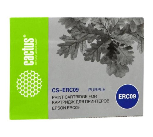 -/ Картридж матричный Cactus CS-ERC09 пурпурный для Epson ERC09