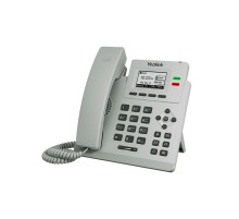 телефон YEALINK SIP-T31P, цвет светло-серый, 2 аккаунта, PoE, шт