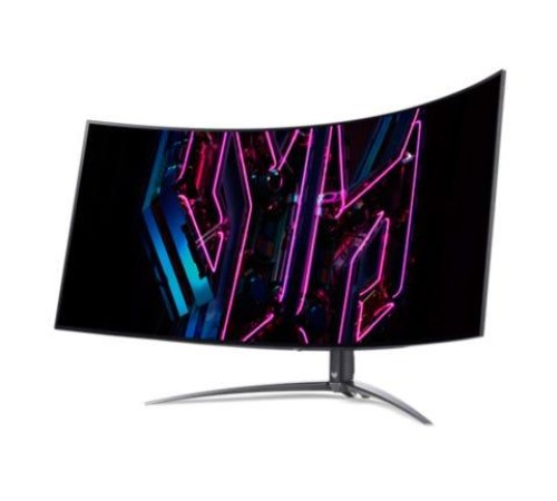 Монитор Acer Predator X45bmiiphuzx44,5" OLED 3440x1440 240 Hz 1000cd/m2 0,01ms 2xHDMI(2.0) + 1xDP + 1xType-C(90W) + Audio out + USB3.2x2+USB-B (2up 2down)+Speaker 5Wx2 110 H.Adj