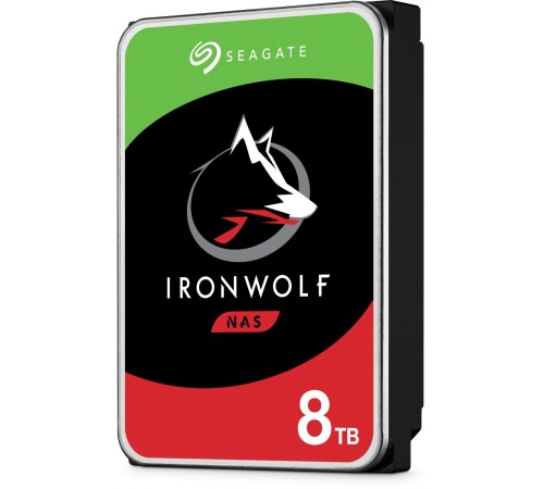 Жесткий диск/ HDD Seagate SATA3 8Tb IronWolf NAS 7200 256Mb 1 year warranty
