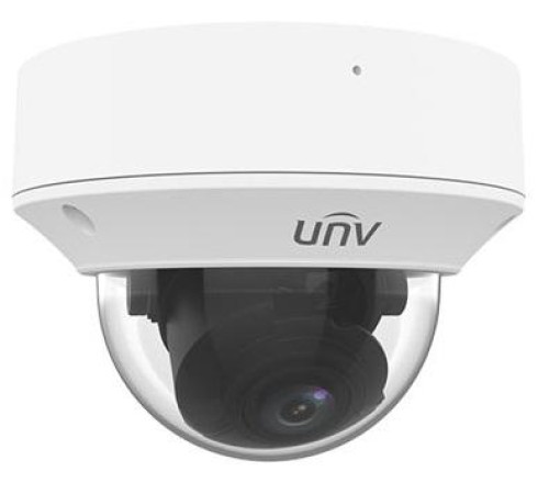 Камера Uniview Видеокамера IP купольная антивандальная, 1/2.8" 8 Мп КМОП @ 20 к/с, ИК-подсветка до 40м., LightHunter 0.003 Лк @F1.6, объектив 2.8-12.0 мм моторизованный с автофокусировкой, WDR, 2D/3D DNR, Ul