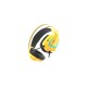 Гарнитура игровая проводная Dareu EH732 Yellow (желтый), подключение USB, подсветка RGB (Мятая упаковка)