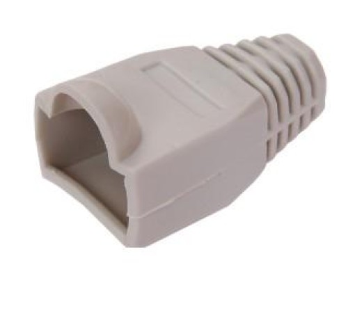 ITK Колпачок изолирующий для разъема RJ-45, PVC, СЕРЫЙ