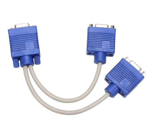 Кабель-разветвитель/ Кабель-разветвитель VGA 1=>2 (1x15M/2 x15F),VCOM, 0.2метра <VVG6530-0.2M> Кабель-разветвитель/ Кабель-разветвитель VGA 1=>2 (1x15M/2 x15F),VCOM, 0.2метра <VVG6530-0.2M>