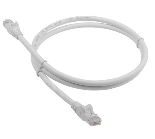 Патч-корд Патч-корд LANMASTER LSZH UTP кат.6, 3.0 м, серый