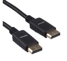 Кабель/ Кабель GoPower DisplayPort (m)-DisplayPort (m) 1.8м ПВХ ver.1.4 черный Premium Zip-Lock c подвесом
